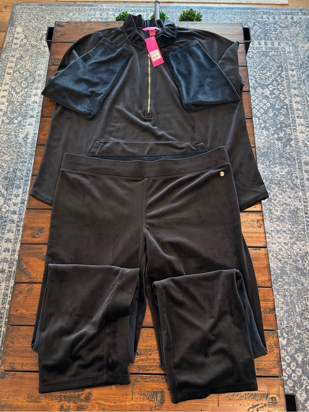 Lilly Pulitzer Velour Loungewear Set